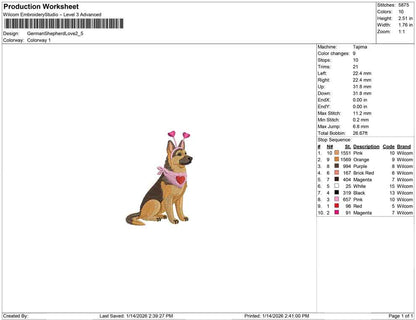 German Shepherd Love
