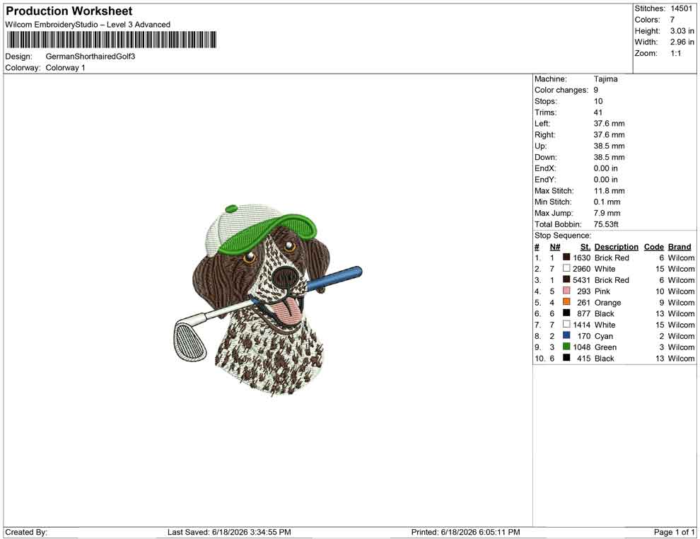 German Shorthaired Golf