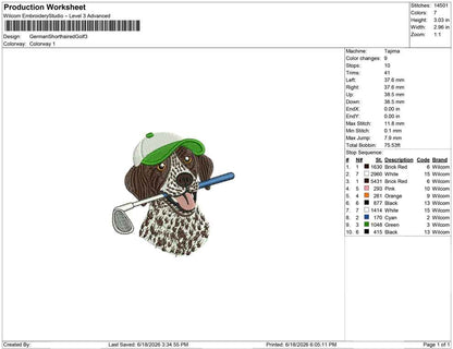 German Shorthaired Golf