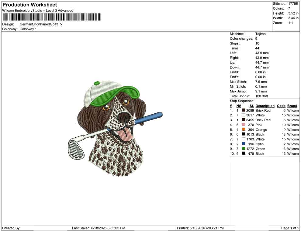 German Shorthaired Golf