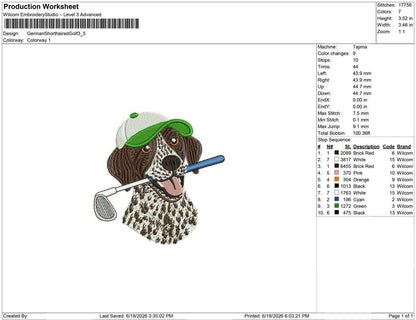 German Shorthaired Golf