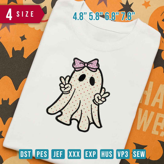 Ghost Cute Applique