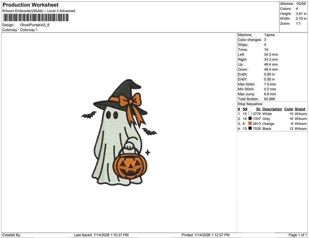 Ghost Pumpkin