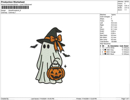 Ghost Pumpkin