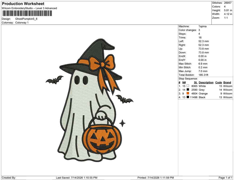 Ghost Pumpkin