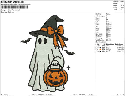 Ghost Pumpkin