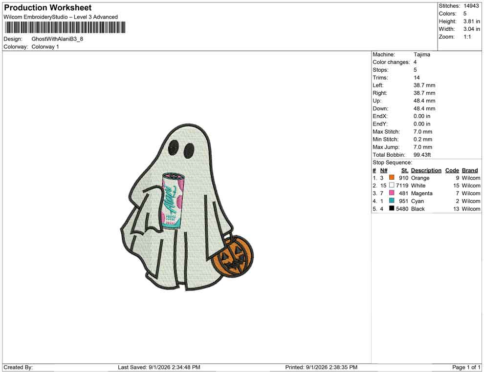 Ghost With Alani B