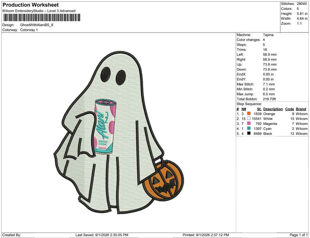 Ghost With Alani B