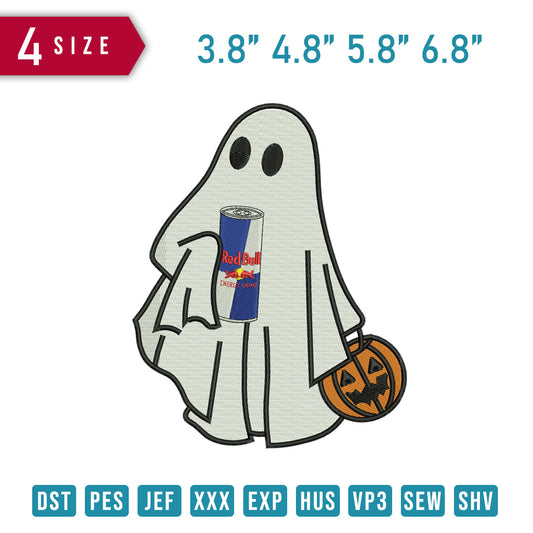 Ghost With Red Bull