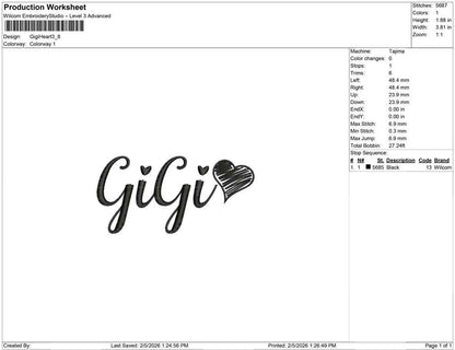 Gigi Heart