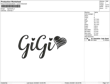 Gigi Heart