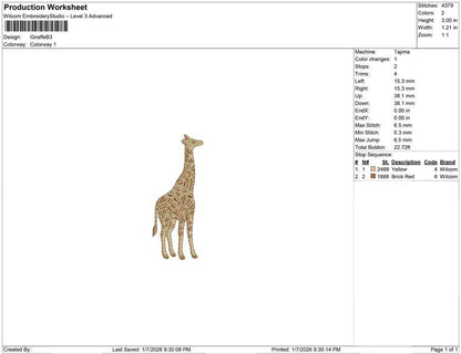 Giraffe B