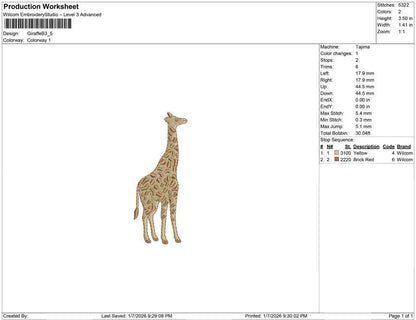 Giraffe B