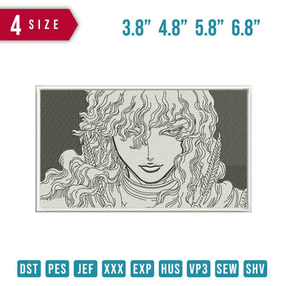 Girl Curly Comic