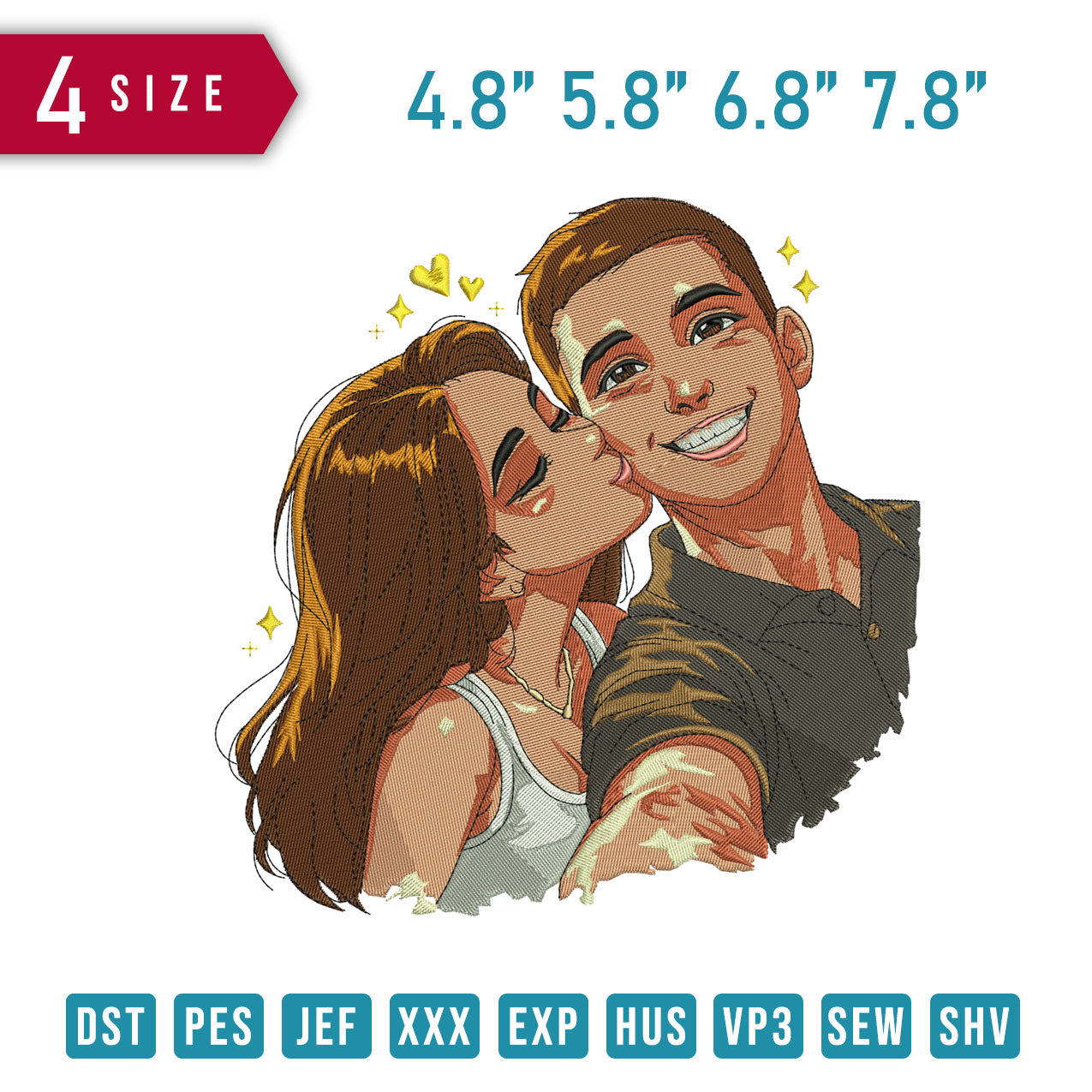 Girl Kissing Boy