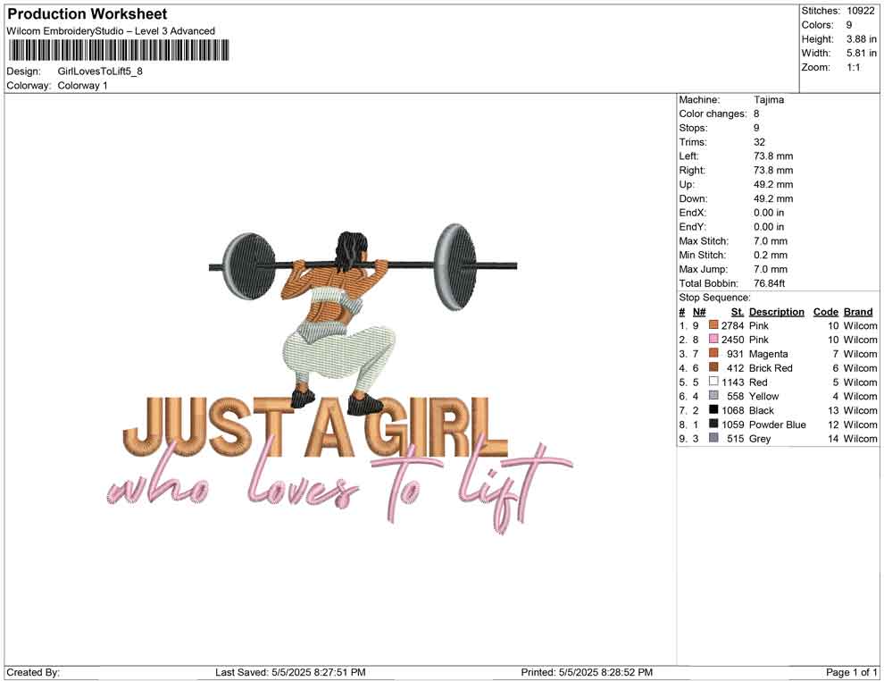 Girl Loves To Lift
