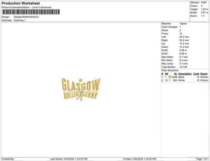 Glasgow Roller Derby C