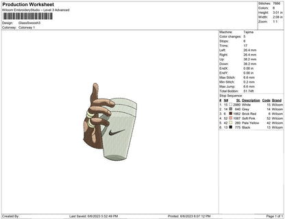 Glass Swoosh