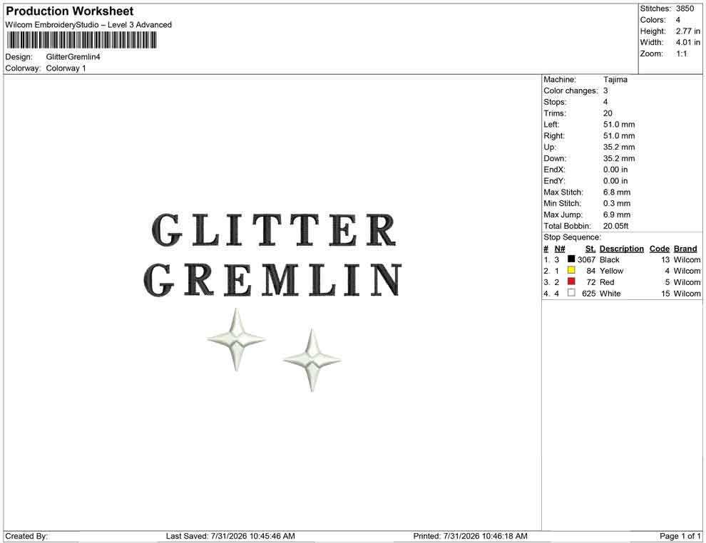Glitter Gremlin
