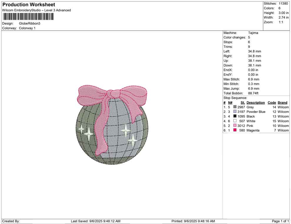 Globe Ribbon