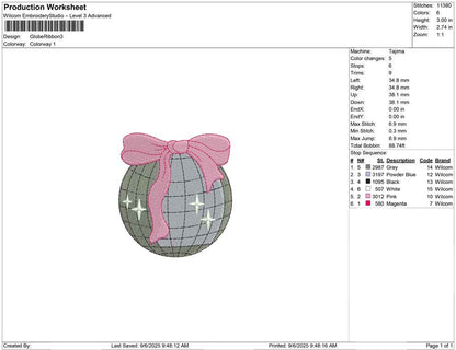 Globe Ribbon