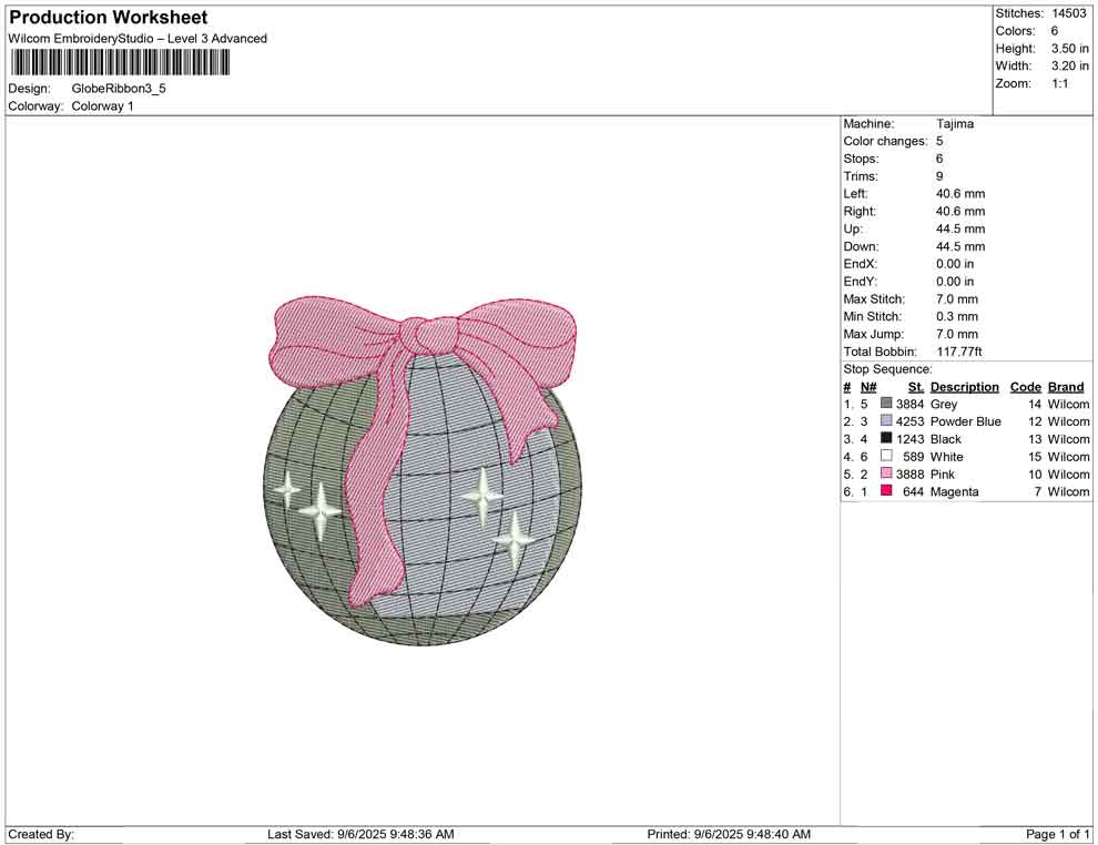 Globe Ribbon