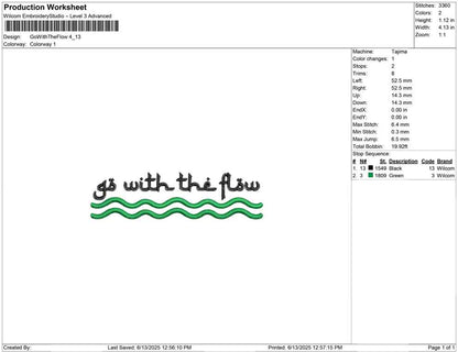 Go With The Flow