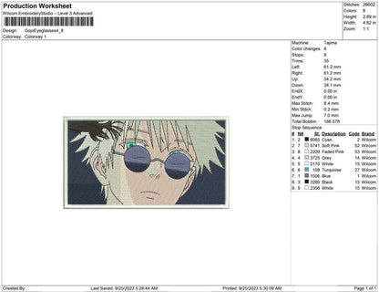 Gojo Eyeglasses