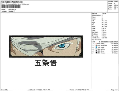 Gojo Eyes