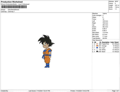 Goku Stand Alone