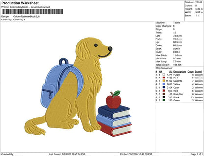 Golden Retriever Book