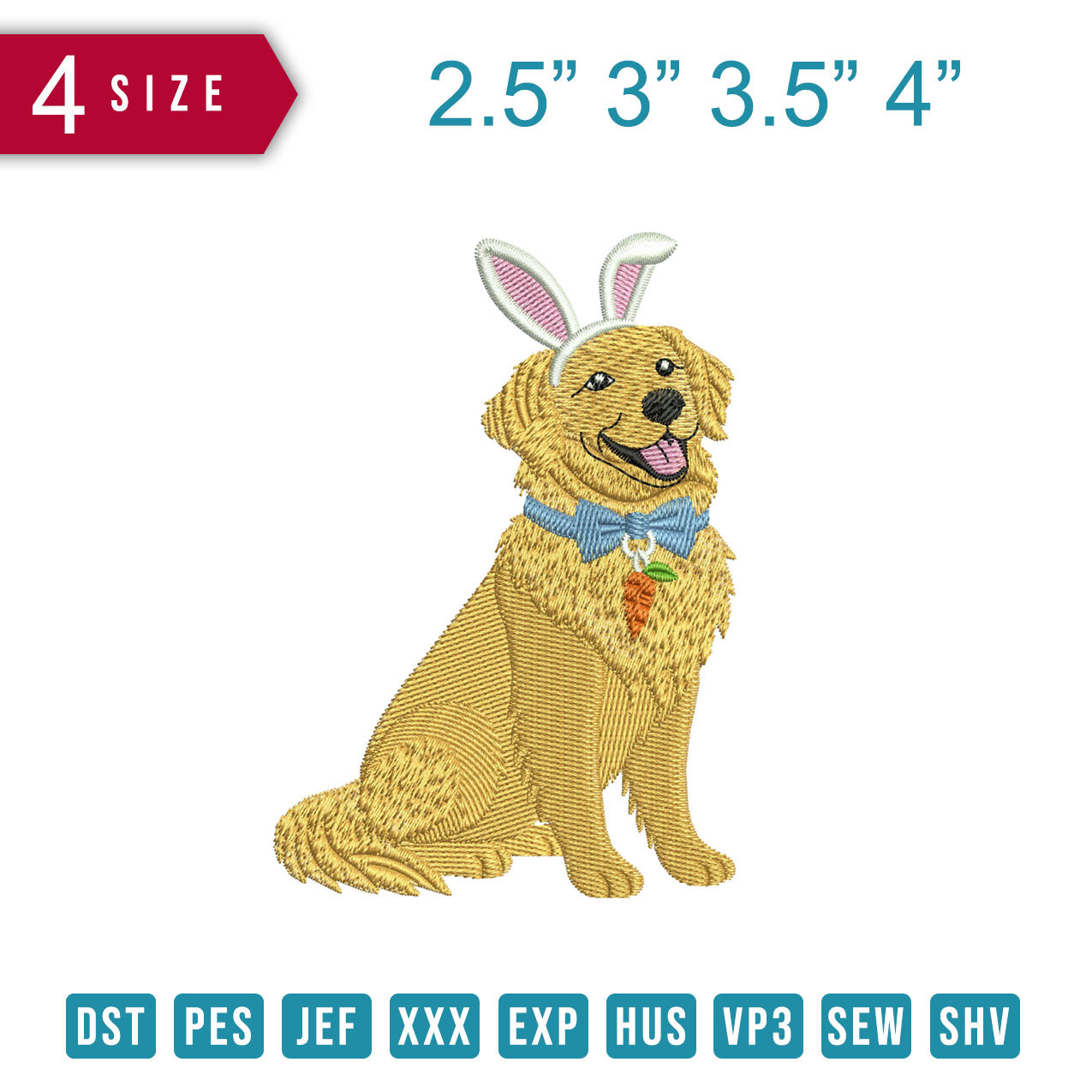 Golden Retriever Carrot