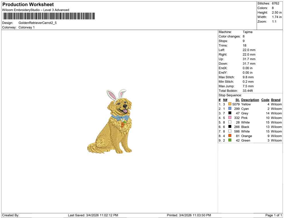 Golden Retriever Carrot