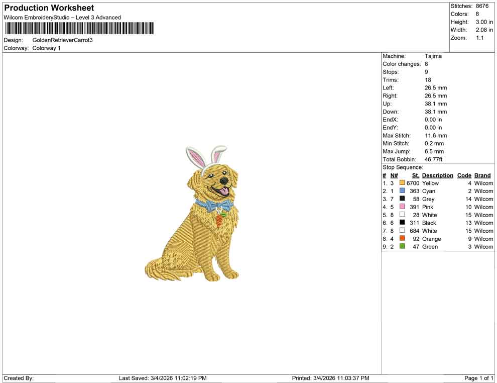 Golden Retriever Carrot