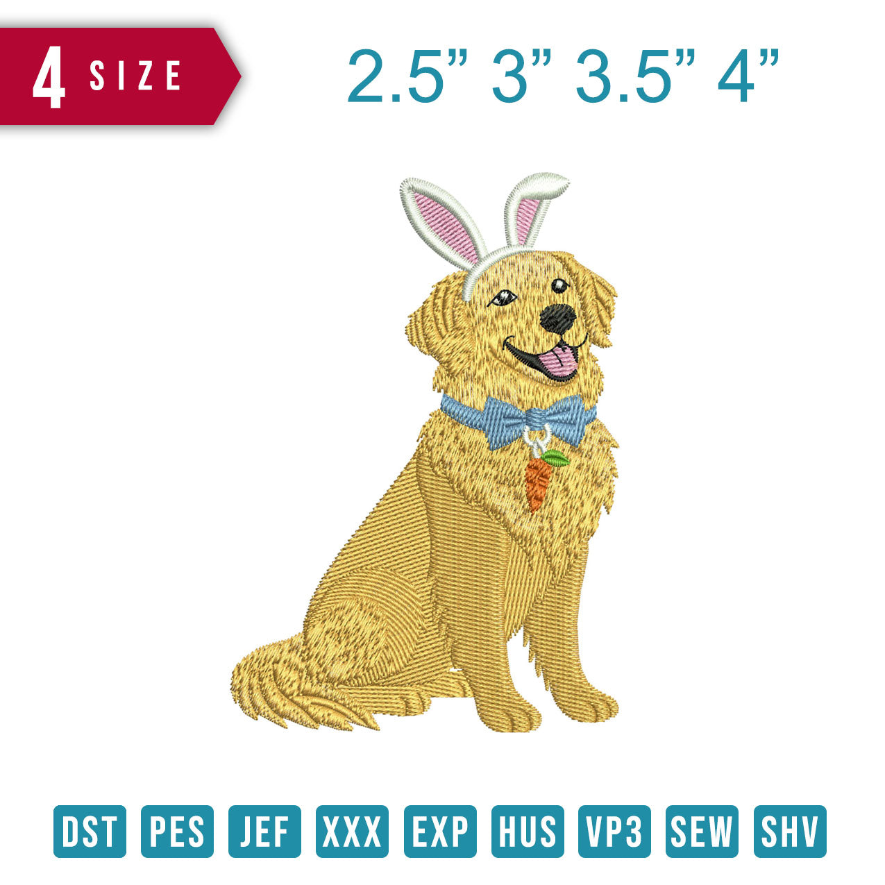 Golden Retriever Carrot