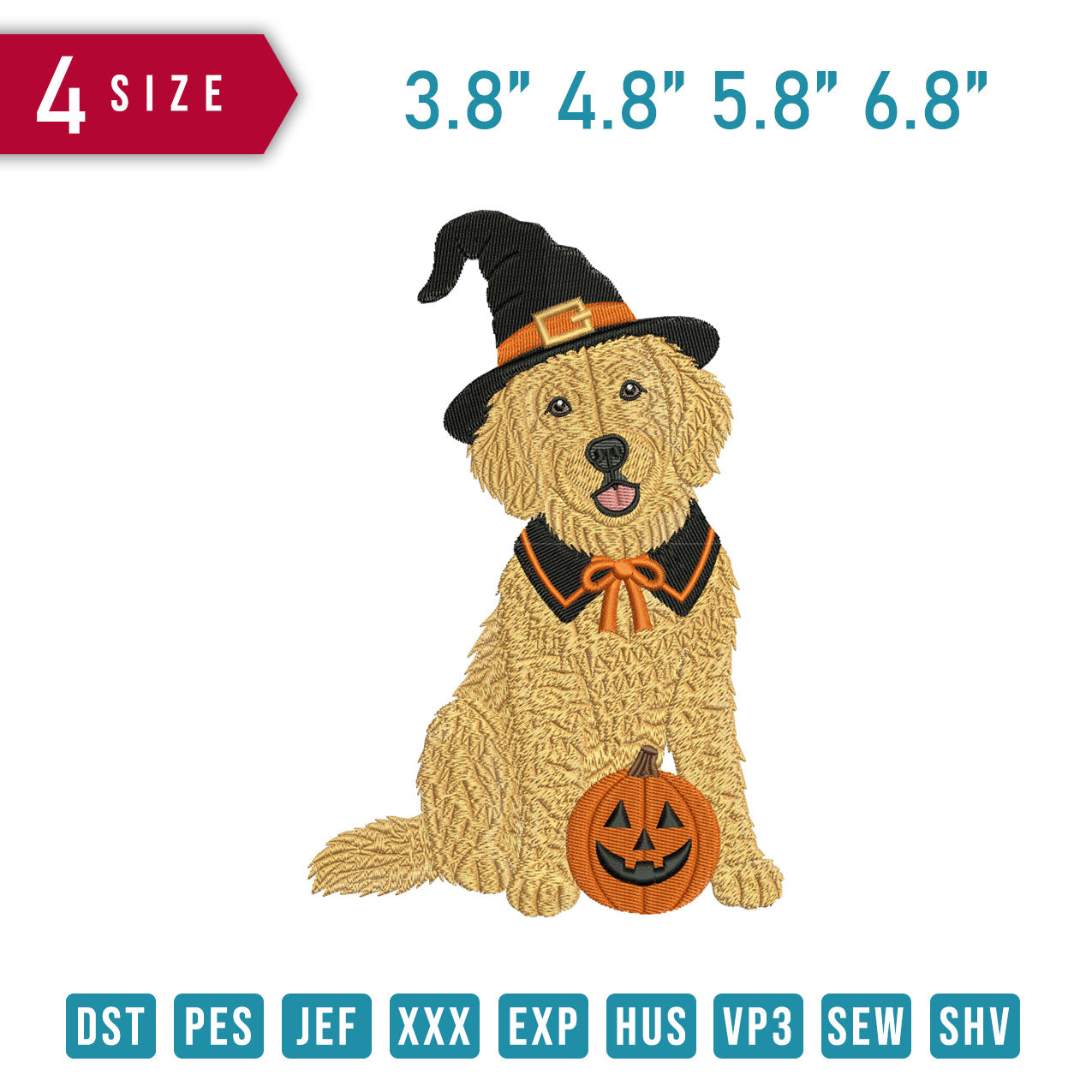 Golden Retriever Halloween C