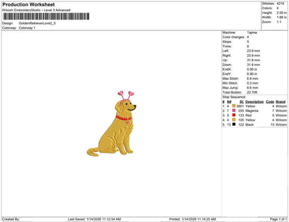 Golden Retriever Love