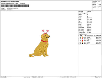 Golden Retriever Love