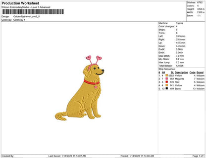 Golden Retriever Love