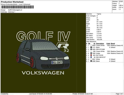 Golf IV Volkswagen