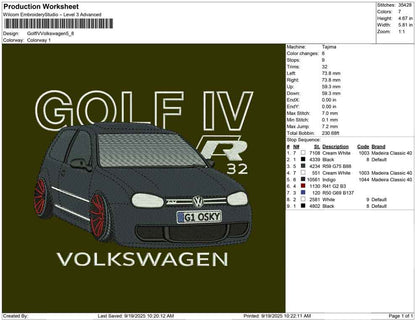 Golf IV Volkswagen