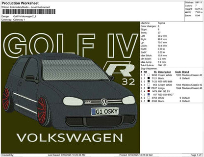 Golf IV Volkswagen