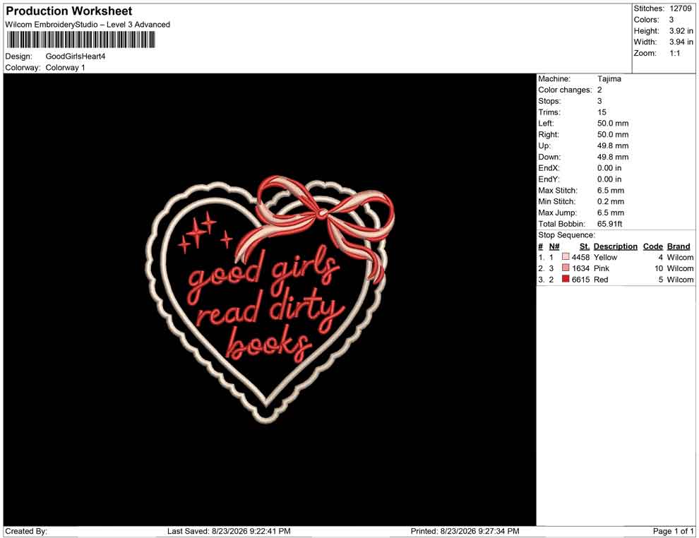 Good Girls Heart