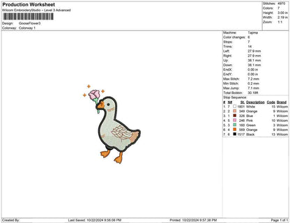 Goose Flower