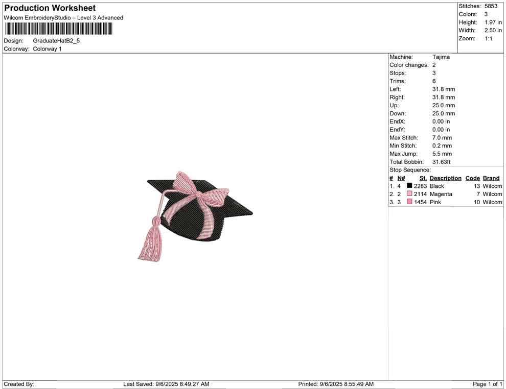 Graduation Hat B