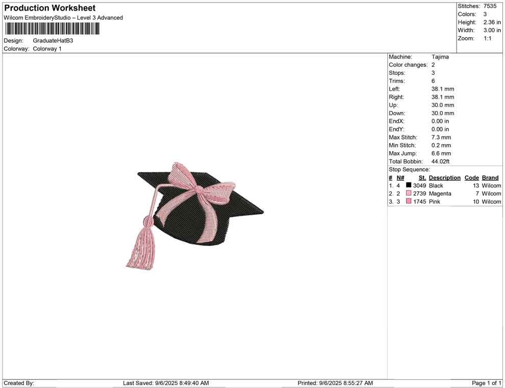 Graduation Hat B