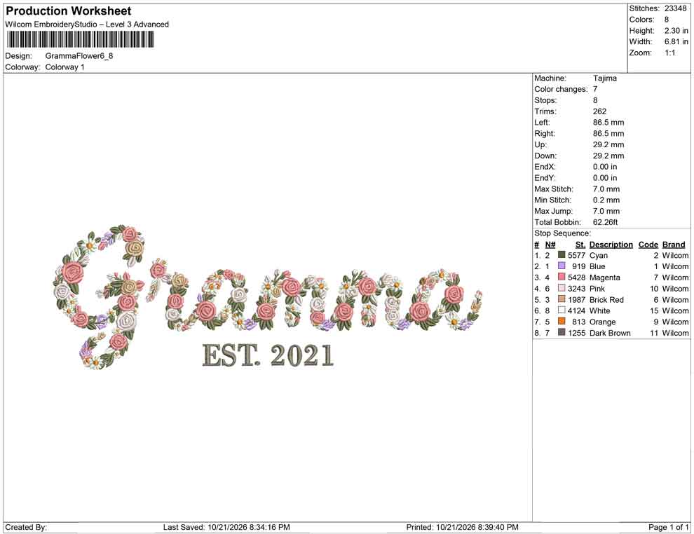 Gramma Flower