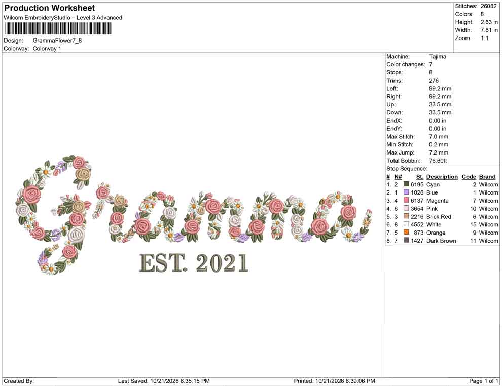 Gramma Flower
