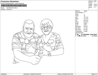 Grand parents Line
