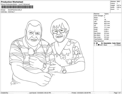 Grand parents Line